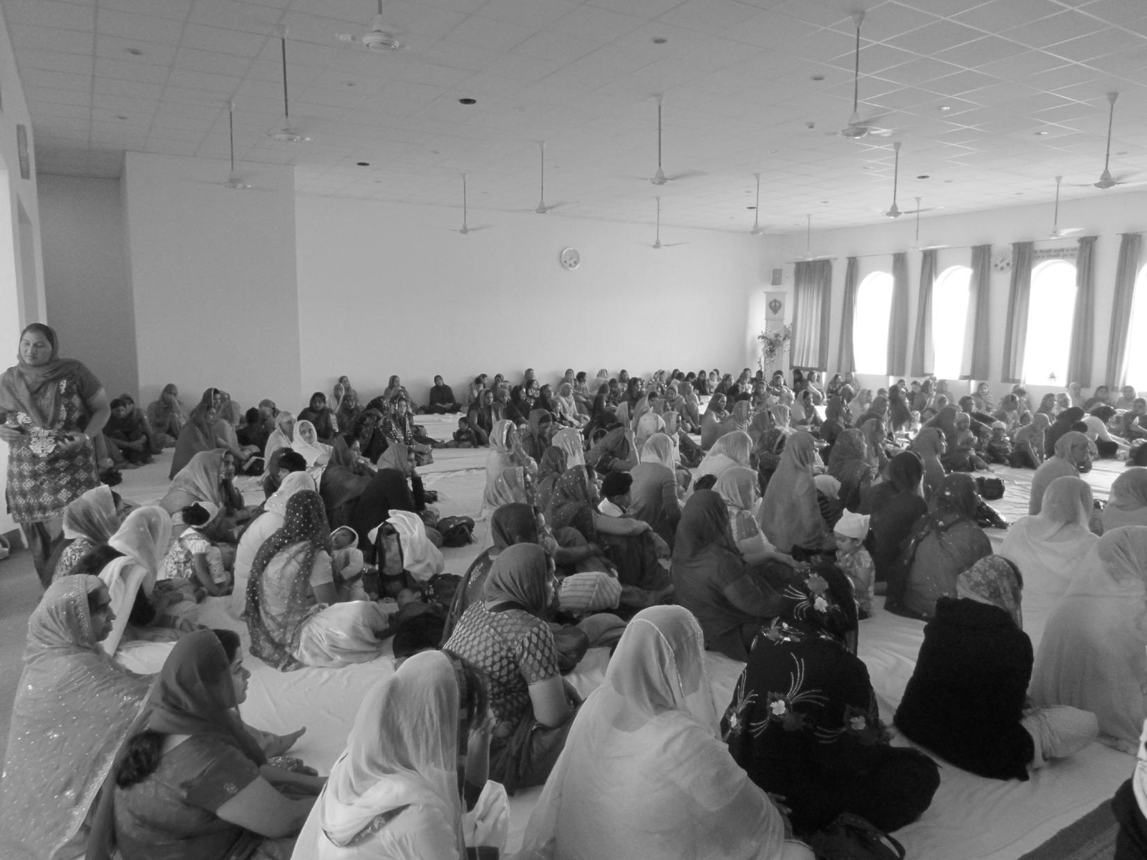 Sikh women are very active participants in Gurdwara attendance and 'sewa'. Austria Vienna Gurdwara